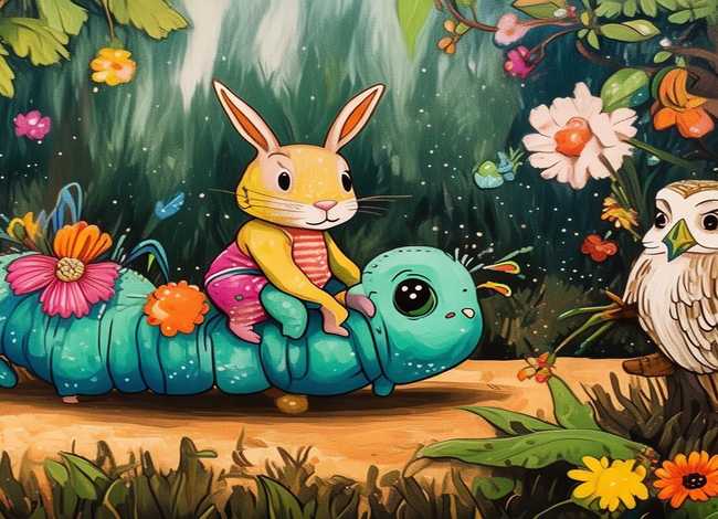 寓言故事儿童画6-12岁；寓言故事幼儿画