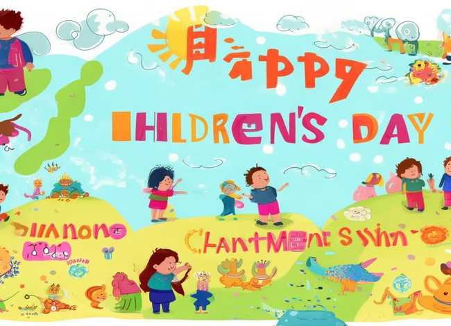 关于六一儿童节英语手抄报 简单；关于六一儿童节的英语手抄报. 简单