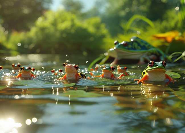 小蝌蚪找妈妈亲宝故事 - 小蝌蚪找妈妈亲宝故事背景故事介绍