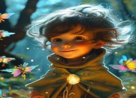 魔法师的故事儿童（幼儿园魔法师的故事）