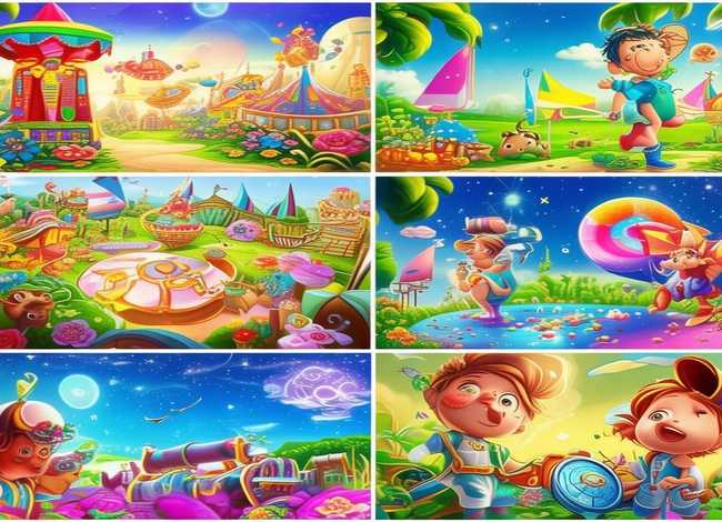 幼儿连环画6张；幼儿连环画6张怎么画