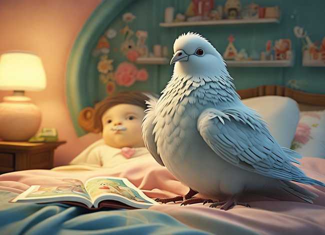 儿童睡前故事鸽子，鸽子的睡前故事