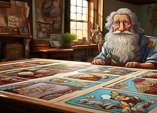 老人的故事连环画 - 老人的故事连环画图片 老人的故事连环画 - 老人的故事连环画图片