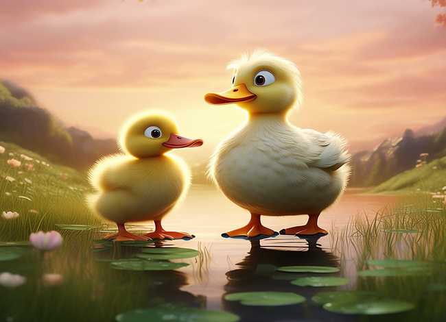 小鸭子的故事朗读，小鸭子的故事朗读配乐