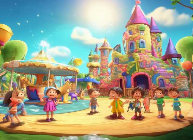 儿童故事游乐场、游乐场幼儿故事