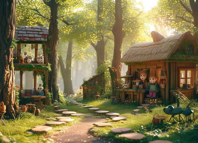 森林的故事幼儿园，幼儿园森林的故事教案