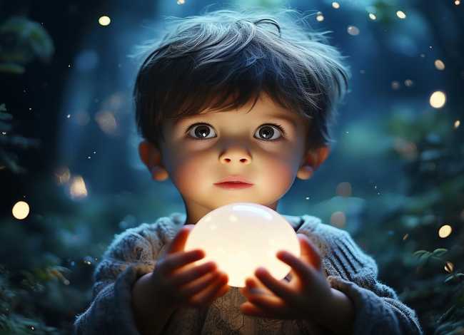 夜明珠儿童故事插画 - 夜明珠寓言故事