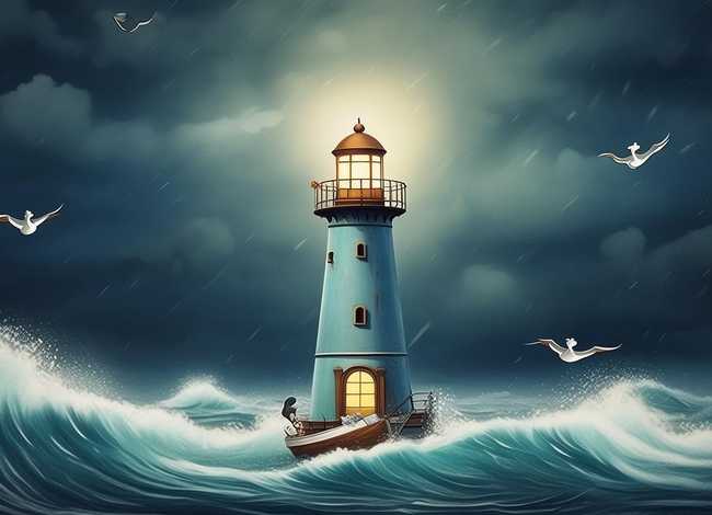 关于灯塔的儿童故事 - 关于灯塔的寓言小故事