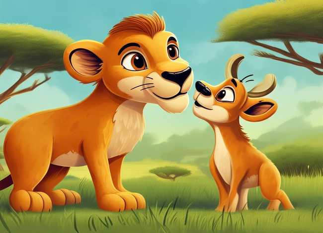 儿童故事小狮子的关爱之心 儿童小狮子的故事书3-6岁