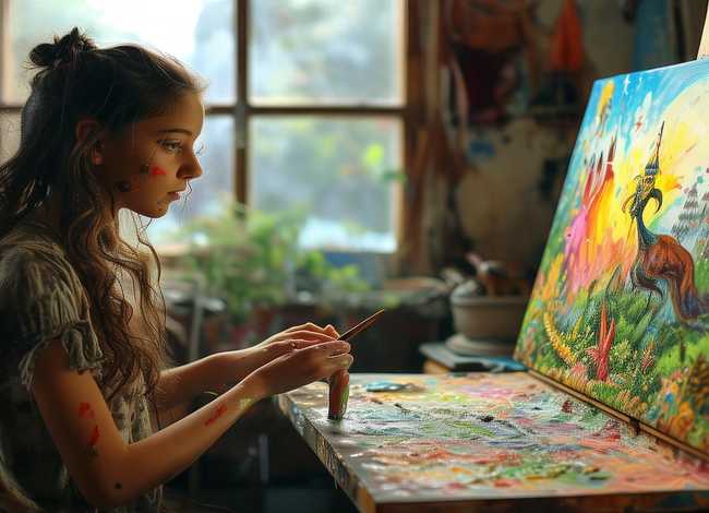 画家 小故事(画家小故事读后感) 画家 小故事(画家小故事读后感)