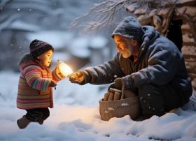 雪中送炭是儿童故事吗 - 雪中送炭是出自历史故事吗