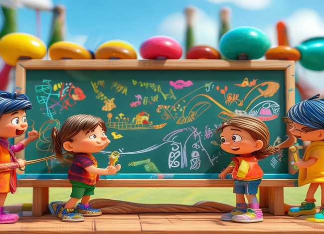 小朋友连环画 小朋友连环画怎么画