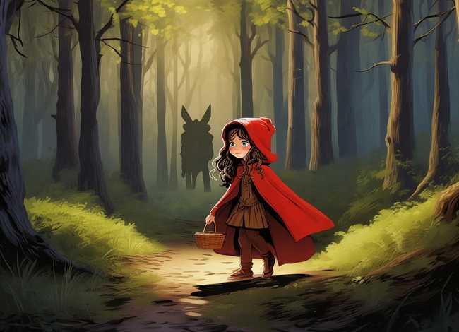 小红帽故事文字简短（小红帽故事文字简短版）