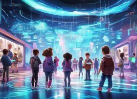 科技馆的故事绘本 - 科技馆的故事绘本怎么画