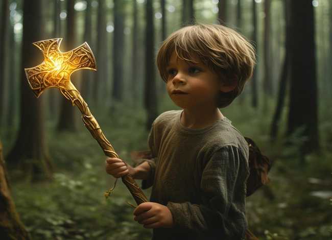 金斧子 故事、金斧子故事英文简介50字