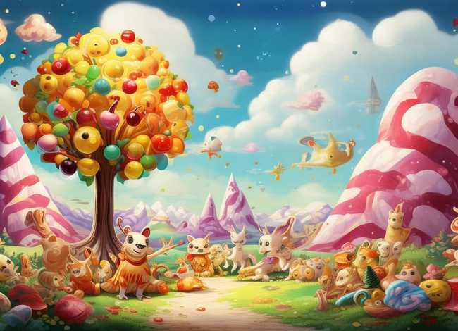 儿童故事题材美术作品、儿童故事优秀作品美术