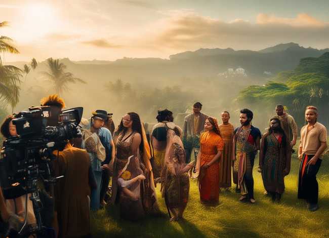 巴厘岛的故事海报 巴厘岛的故事海报拍摄花絮