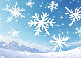 儿童雪花简笔画；儿童雪花简笔画怎么画