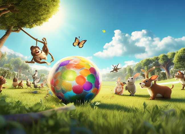 好玩的球故事 - 球真好玩故事