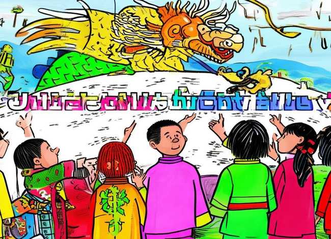 儿童中国神话故事手抄报 中国神话故事手抄报简笔画 小学生