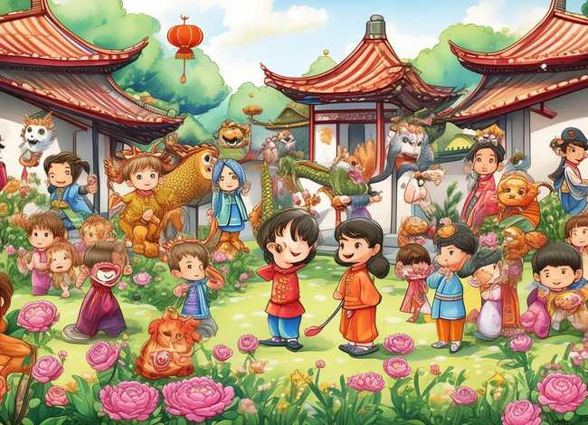 十二生肖的幼儿故事大全 - 十二生肖的幼儿故事大全图片