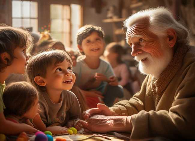 儿童故事尊老爱幼的故事、尊老爱幼的幼儿小故事