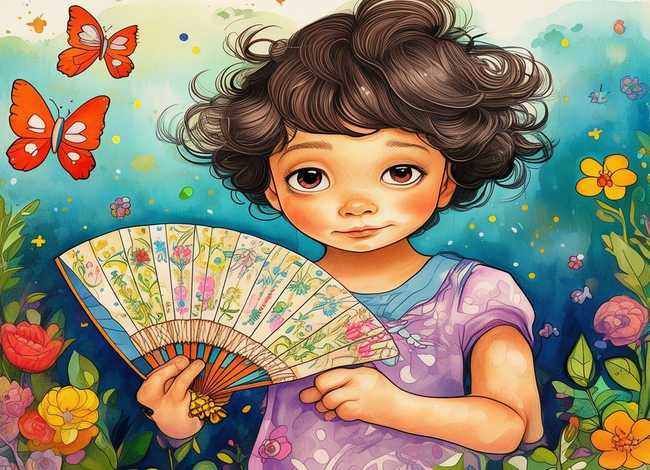 扇子的绘本故事，关于扇子的幼儿绘本故事