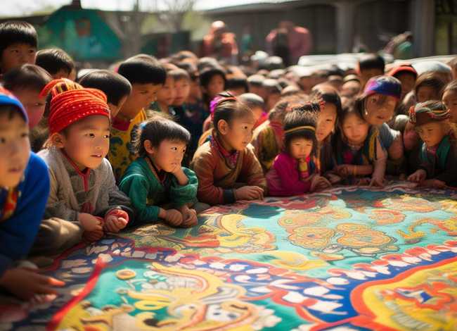 56个民族故事儿童 - 56个民族的故事的由来