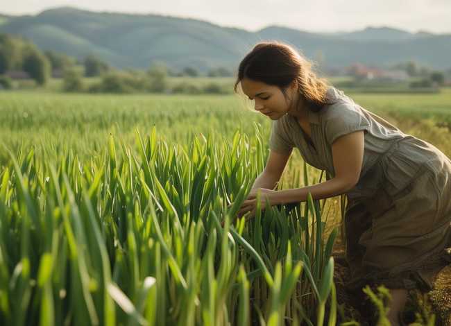 有关蒜苗的故事 - 有关蒜苗的故事作文