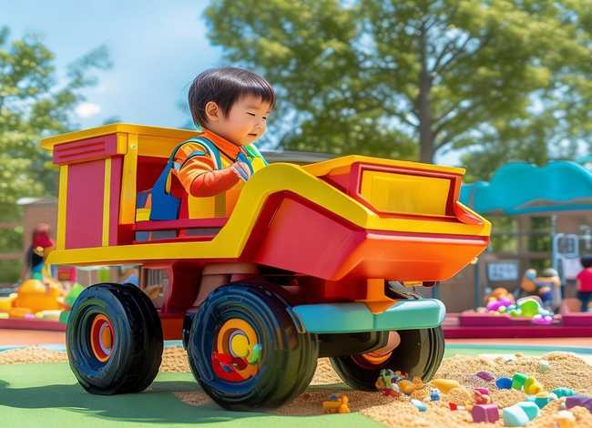 铲车翻斗车儿童故事、幼儿关于翻斗车的故事