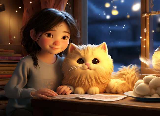 晚安故事7-12岁 - 晚安故事7-12岁汤圆猫