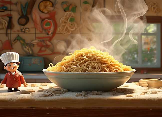 一个关于面条的小故事（一个关于面条的小故事简短）