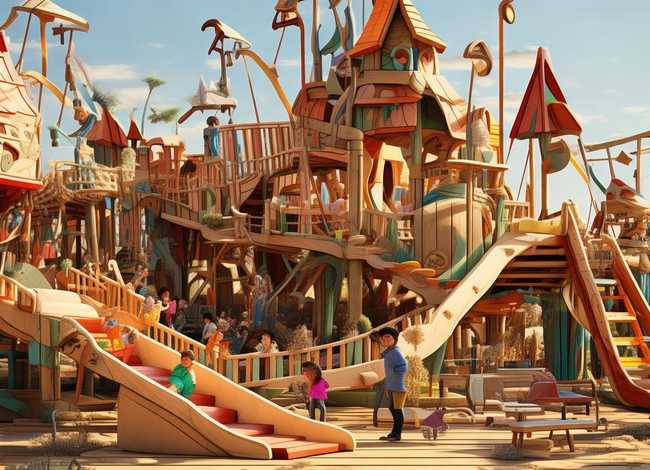 儿童王国 永威木色莫多奇儿童王国