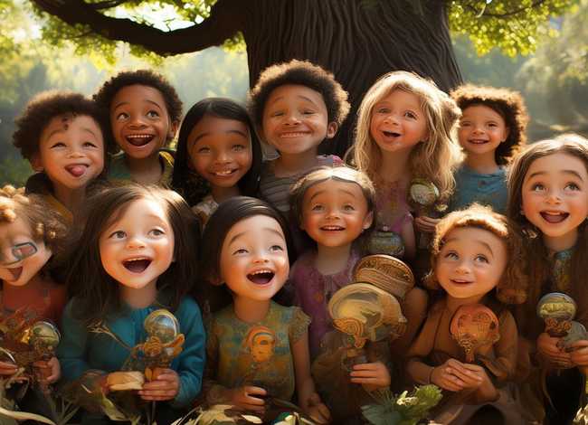 儿童故事谁最美ppt、幼儿故事谁最美