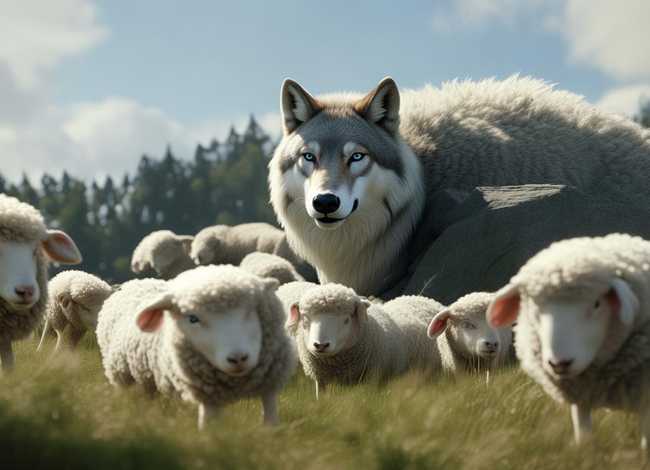 小羊与大灰狼儿童故事（故事大全小羊和大灰狼）