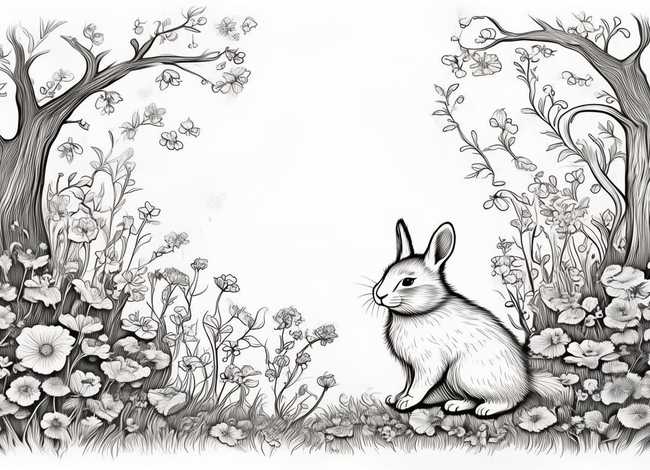 儿童故事创意黑白线描画、儿童黑白线描画优秀作品