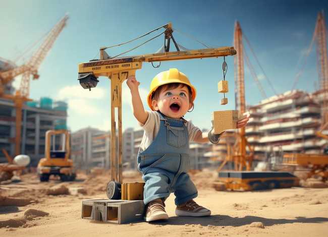 吊车的幼儿故事，吊车的幼儿故事视频