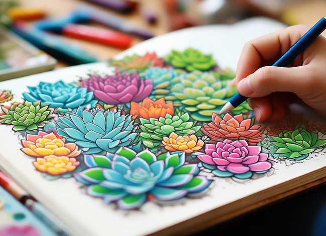 多肉 绘本；多肉绘本怎么画
