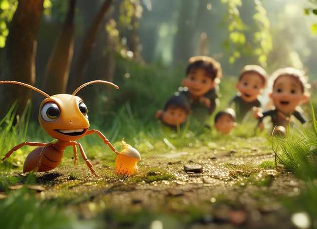 儿童故事绘本报恩；报恩的蚂蚁绘本故事