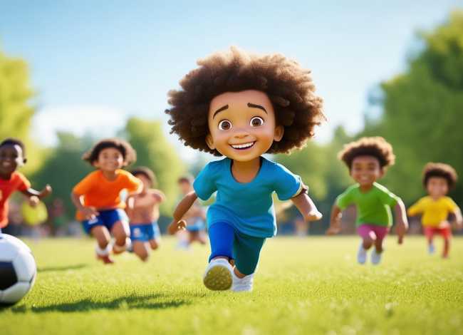 儿童运动故事书 - 关于运动的幼儿小故事