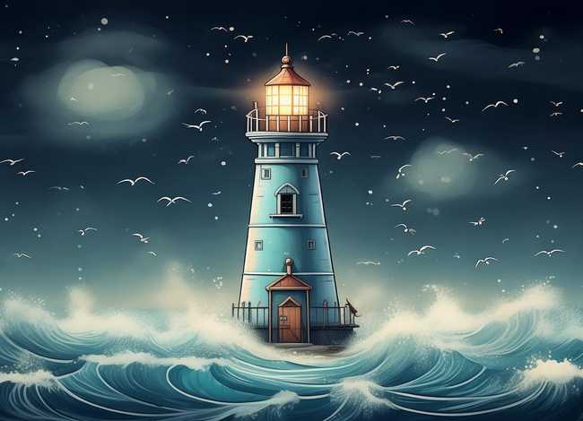 关于灯塔的儿童故事 - 关于灯塔的寓言小故事