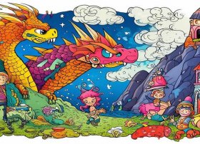 神话故事儿童画（神话故事画画大全简笔）