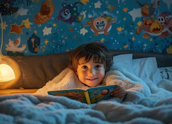 儿童睡前胆小鬼的故事、胆小鬼的绘本故事