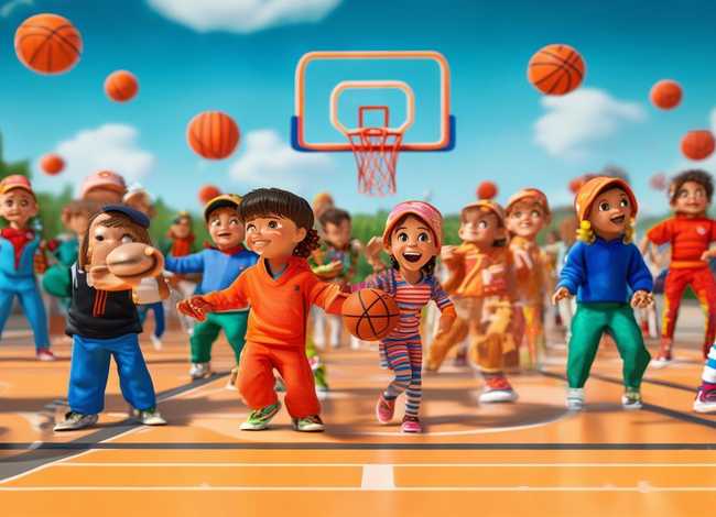 幼儿故事篮球运动会，幼儿故事篮球运动会视频