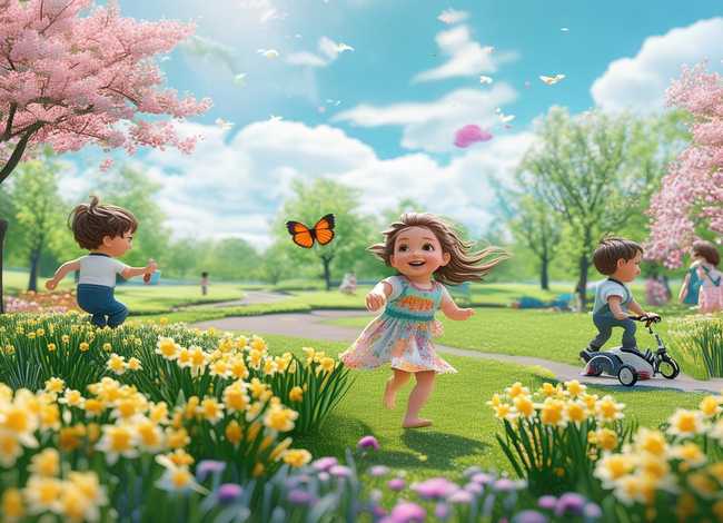 春天来了小故事儿童，春天来了的小故事