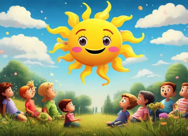 太阳的故事儿童绘本；太阳的绘本故事图文