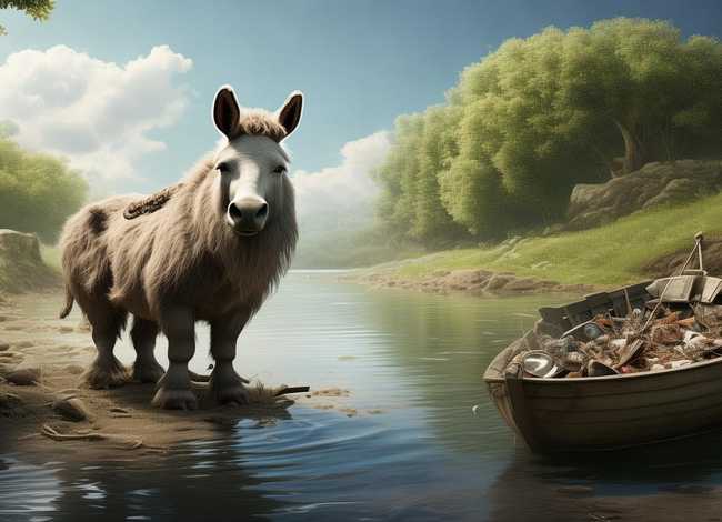 驴子过河的故事告诉我们什么道理，驴子过河的故事告诉我们什么道理呢