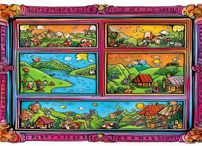 绘本故事连环画 - 绘本故事连环画四副