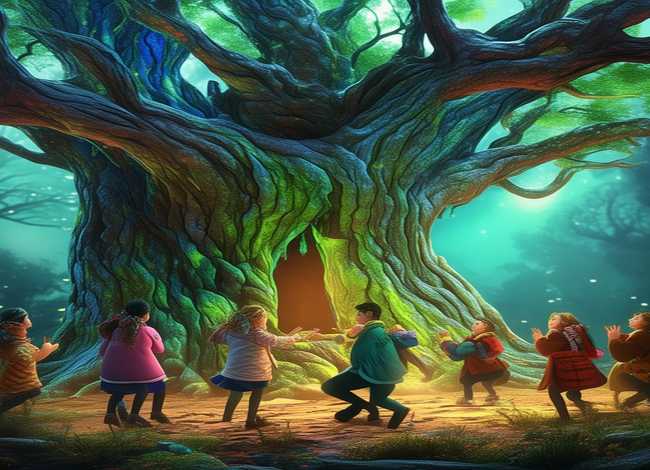 奇怪的树故事儿童（奇怪的大树故事）