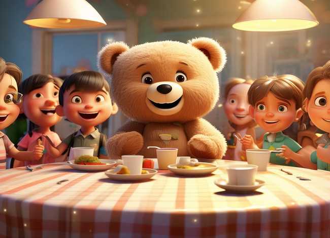 小熊请客故事视频 幼儿园（小熊请客故事视频 幼儿园版）